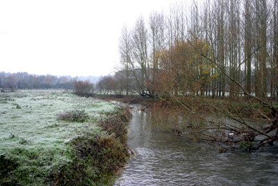 River in winter